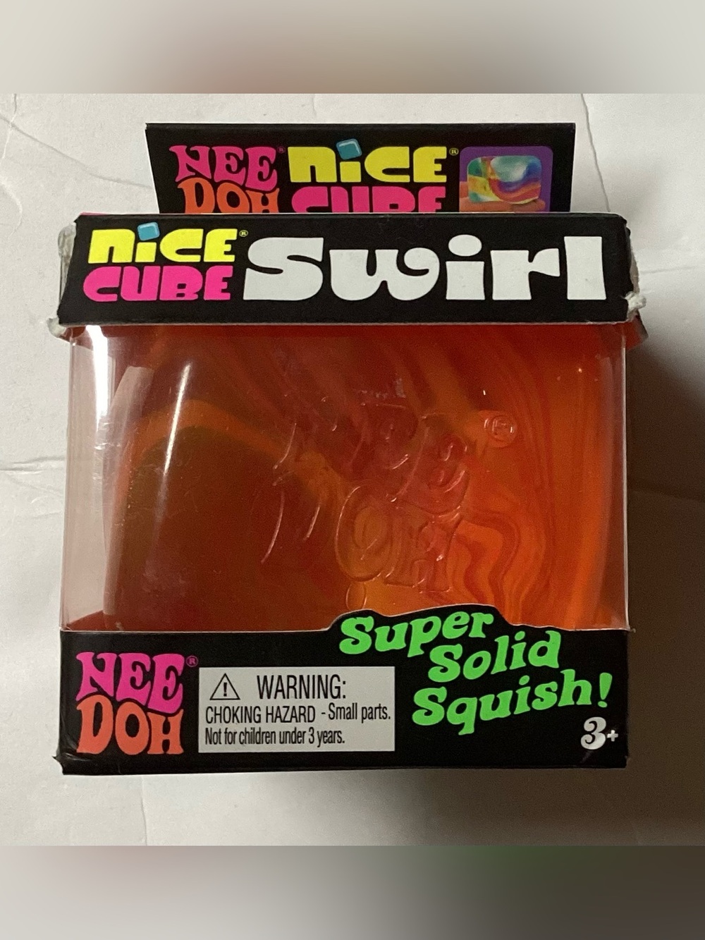 ONE/ Authentic NEEDOH nice cube Swirl/ orange